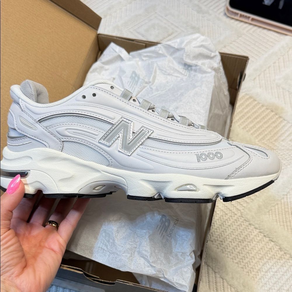 New Balance 1000 Rain Cloud Pack White